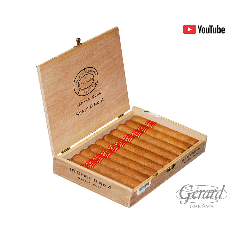 Box 10 Robusto Serie D 4 Gerard Geneva Cigars Partagas