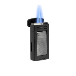 BRIQUET XIKAR ION NOIR DOUBLE FLAMMES