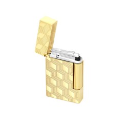 BRIQUET DUPONT INITIAL CUBE DORE