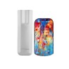 ETUI DUPONT 2 CIGARES GRAFF'TY MULTICO CHROME