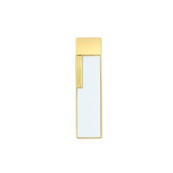 BRIQUET DUPONT TWIGGY BLANC DORE